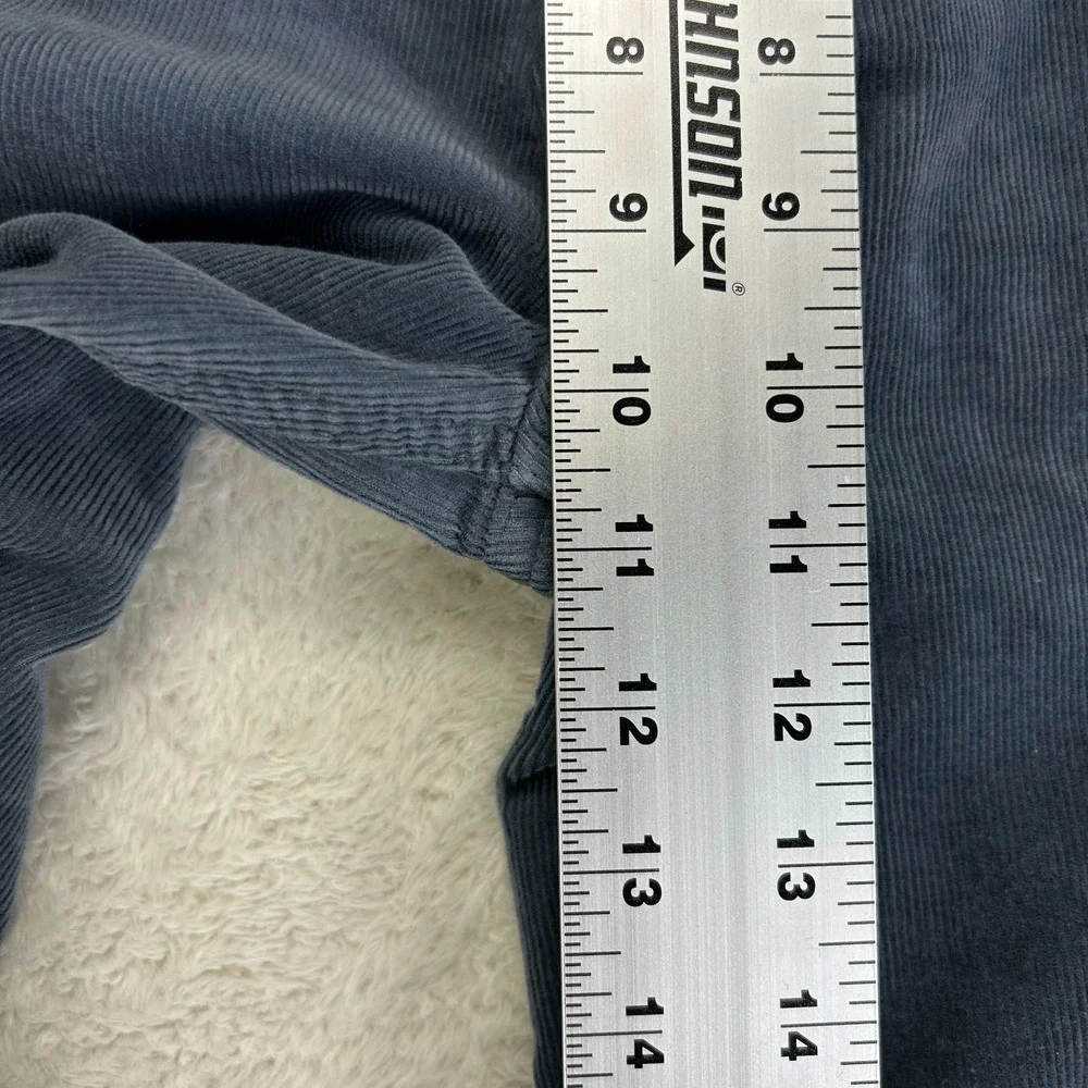 Marine Layer Corduroy Pants Mens 32x30 Blue Mid Rise Slim Straight Fit Classic